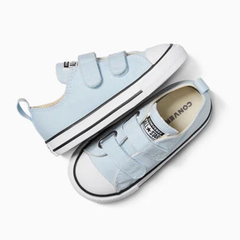 NEW Converse Chuck Taylor All Star Easy On Blue Canvas Toddler Girl 6C (6T) Shoe